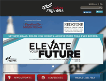 Tablet Screenshot of alabamafbla-pbl.org